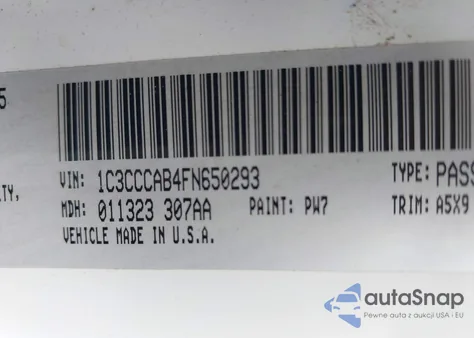 2015 Chrysler 200 Limited from USA, damaged, VIN 1C3CCCAB4FN650293